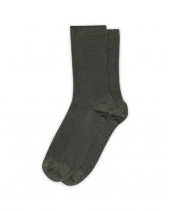 Strømper Dame Rib Sokker Merinould Dusty Ivy