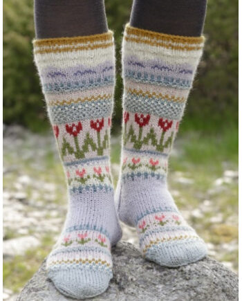 Always Winter Drops Design Sokker Strikkeopskrift Str