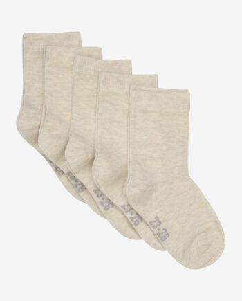Ankel Sokker Solid Pack Sand Melange