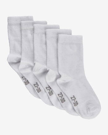 Ankel Sokker Solid Pack White
