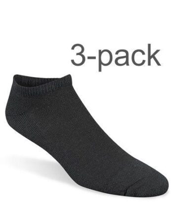 Ankelsokker Dame Pak Sort