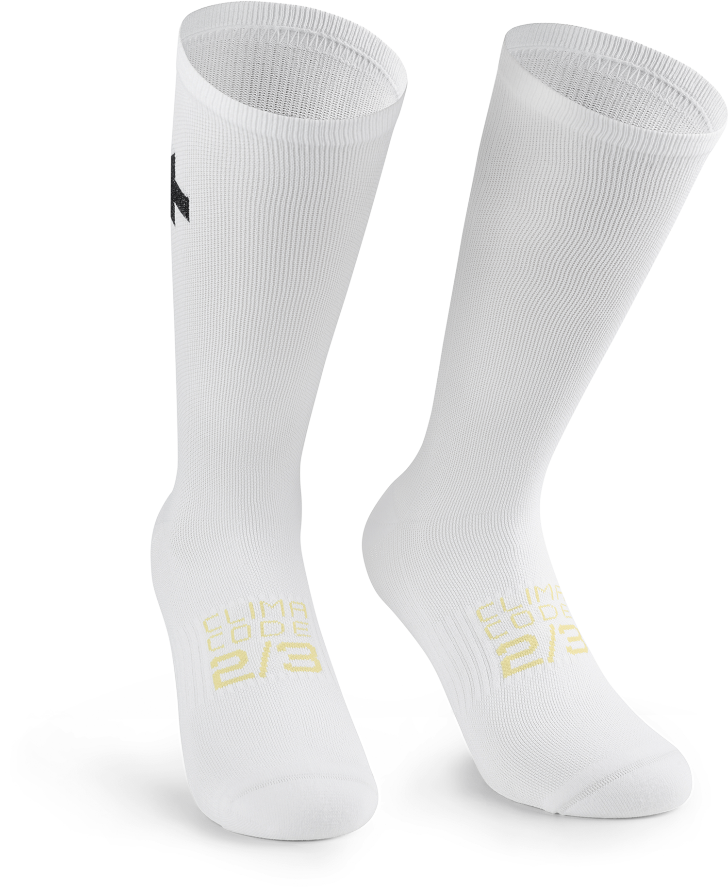 Assos Spring Fall Socks White Series
