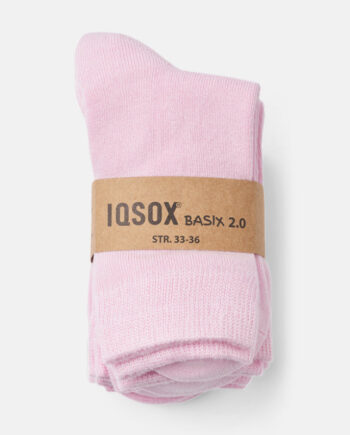 Bambus Børnesokker Pink Par Pink Str