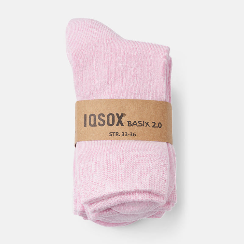 Bambus Børnesokker Pink Par Pink Str