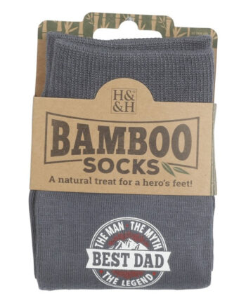 Best Dad Bambus Strømper