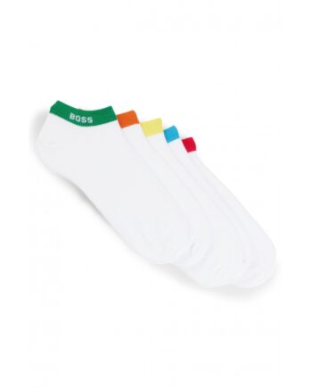 Boss 5pak Pride Unisex Ankelstrømper Outlet