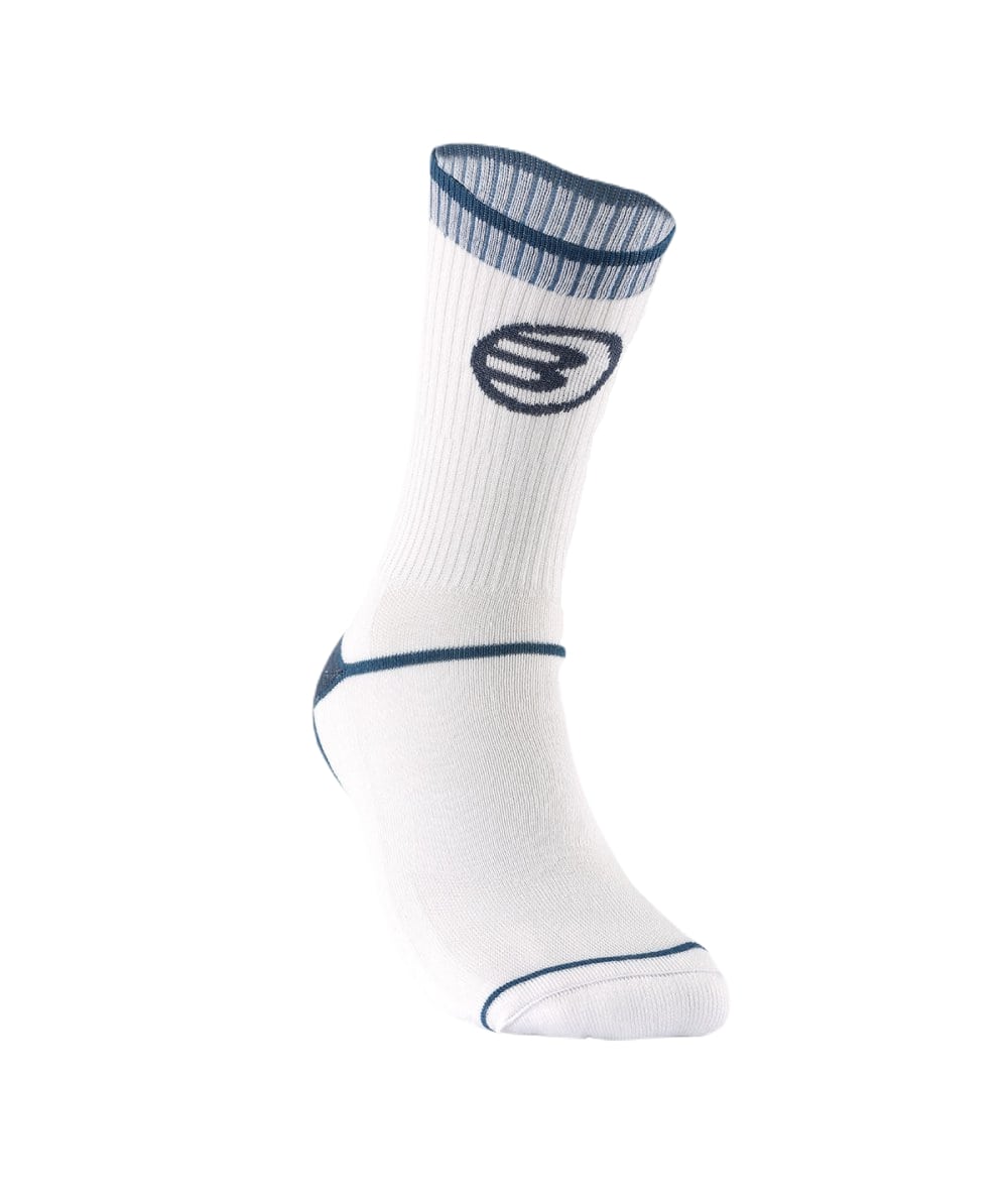 Bullpadel Technical Strømper Pak White Blue