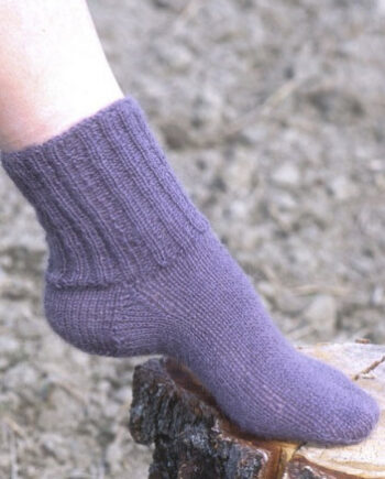 Cosy Rib Ankle Socks Drops Design Sokker Strikkeopskrift Str
