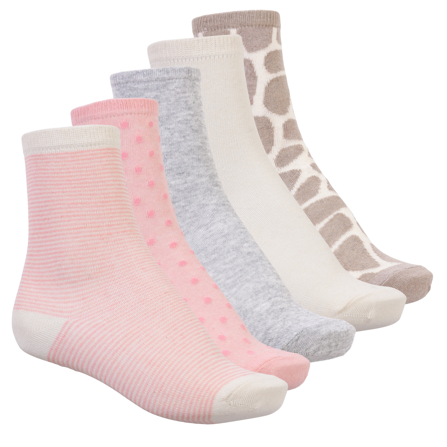 Crossbow Pige Strømper Beige Rosa Grå
