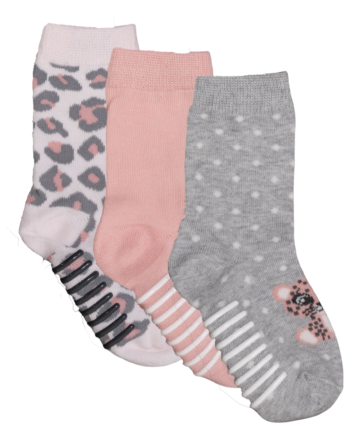 Crossbow Pige Strømper Non Slip Pink Grey