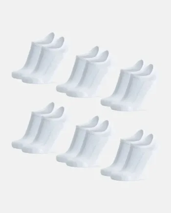 Danish Endurance Cotton Show Strømper Hvid Pak