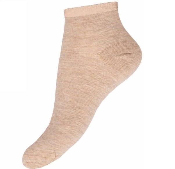 Decoy Sneaker Socks Sandfarvet Str