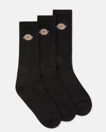 Dickies Valley Grove Sokker Pak Sort