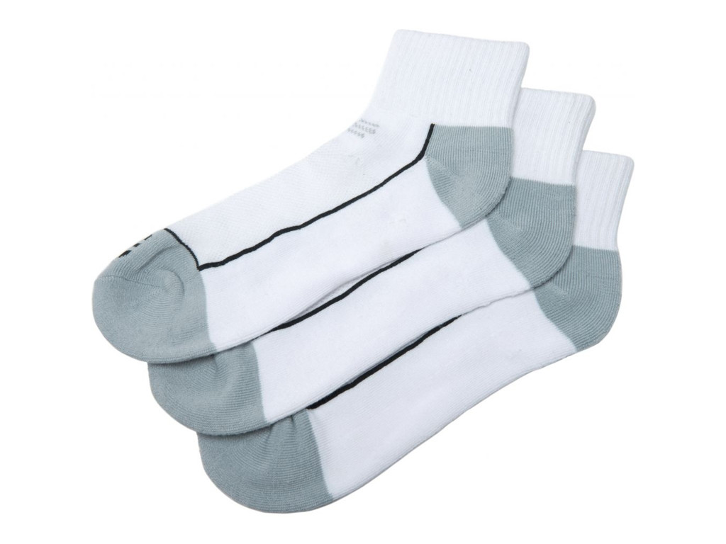 Endurance Avery Quarter Strømper Pak White Str