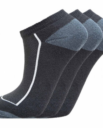 Endurance Boron Locut Strømper Pak Black Str