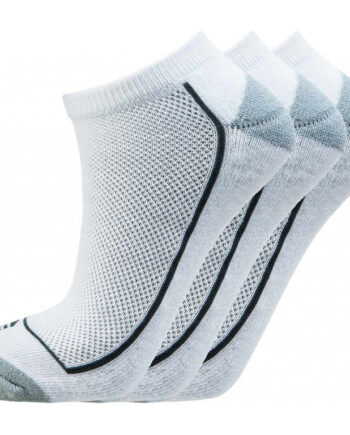 Endurance Boron Locut Strømper Pak White Str