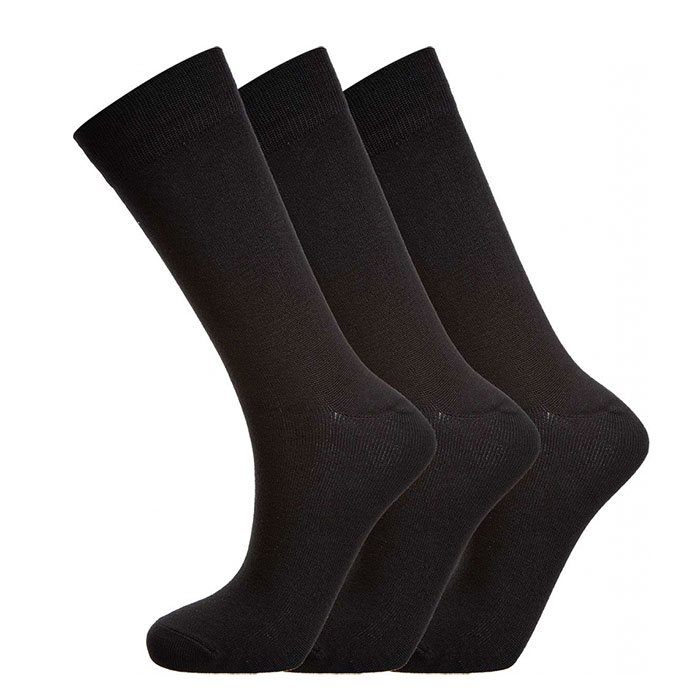 Endurance Classic Bamboo Sock Pack Black Herretøj