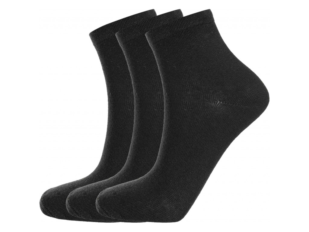Endurance Mallorca Quarter Strømper Pak Black Str