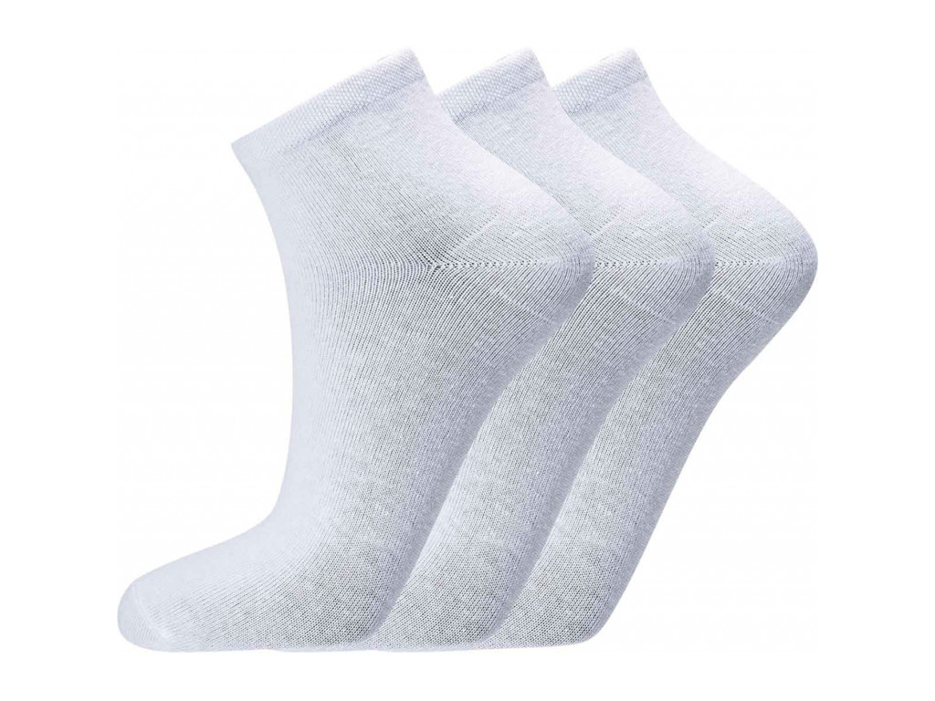 Endurance Mallorca Quarter Strømper Pak White Str