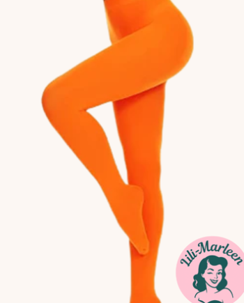 Farvede Strømpebukser Orange