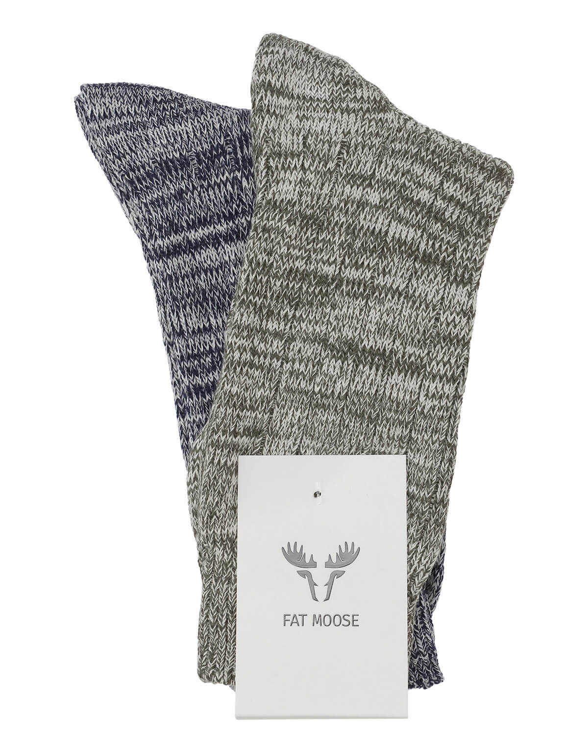 Fat Moose Combo2 Sokker Pak Oliven