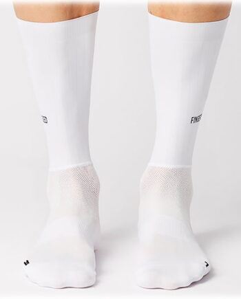 Fingerscrossed Aero Logo Horizontal Sokker White