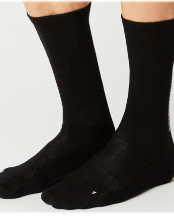 Fingerscrossed Light Merino Silk Spring Fall Sokker Black
