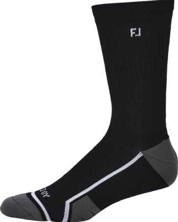 Footjoy Tech Crew Herre Sokker Black Str Onesize