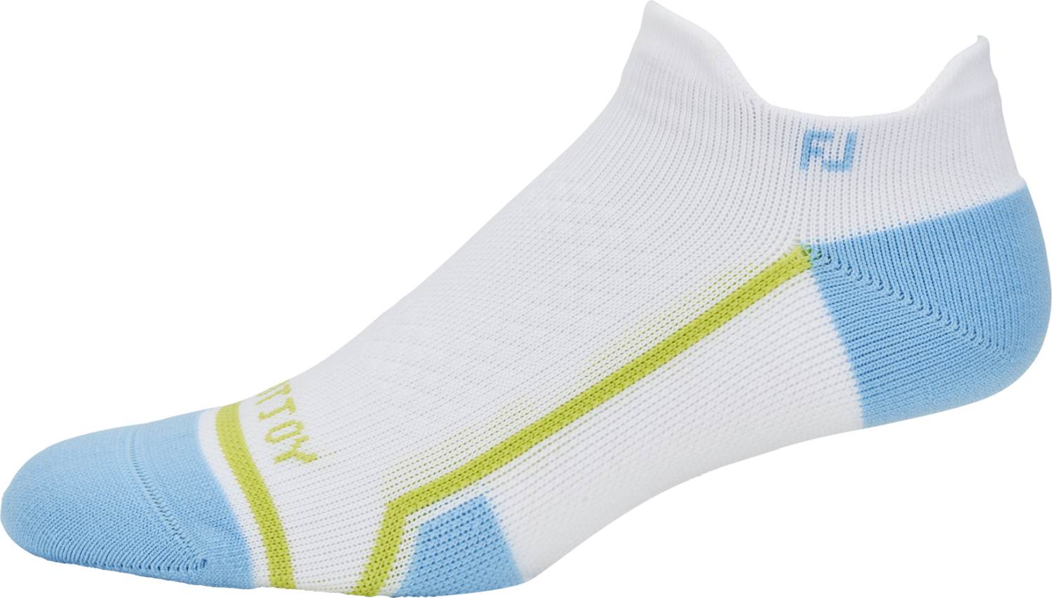 Footjoy Tech Roll Tab Dame Sokker White Str Onesize