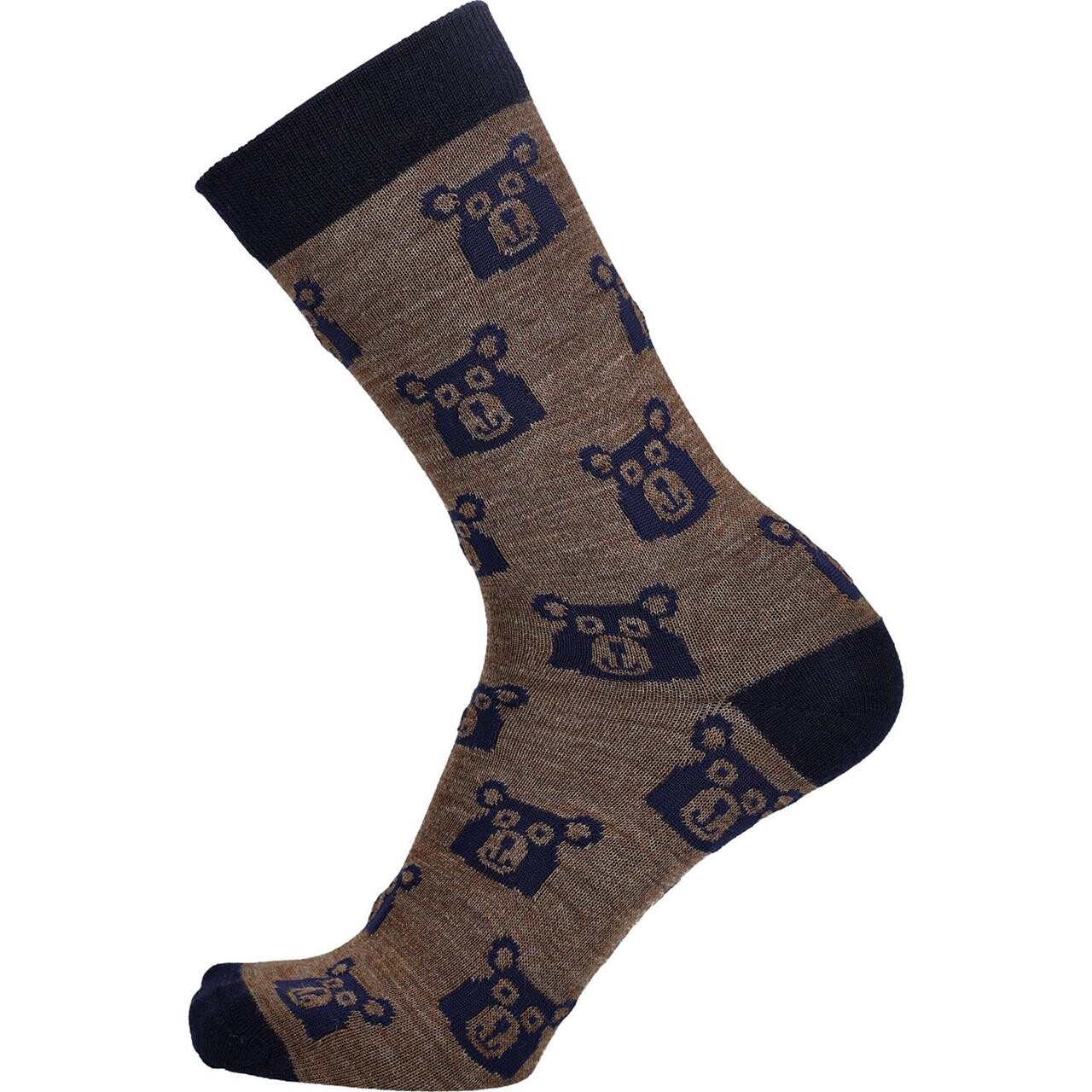 Friluftsland Merino Lifestyle Bear Brun Hot Chokolate