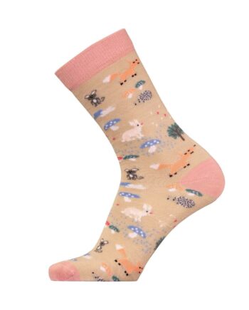 Friluftsland Merino Lifestyle Forest Animals Lyserød Pink