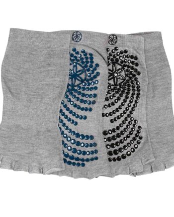 Gaiam Tåløse Slip Yoga Strømper Pak Grå