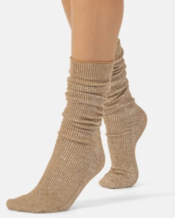 Glitter Rib Strømper Caresse