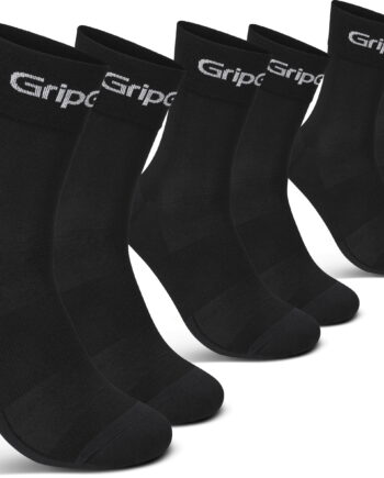 Gripgrab Ride Regular Cut Sokker Pak Black