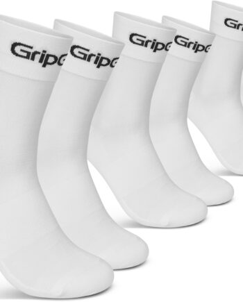 Gripgrab Ride Regular Cut Sokker Pak White