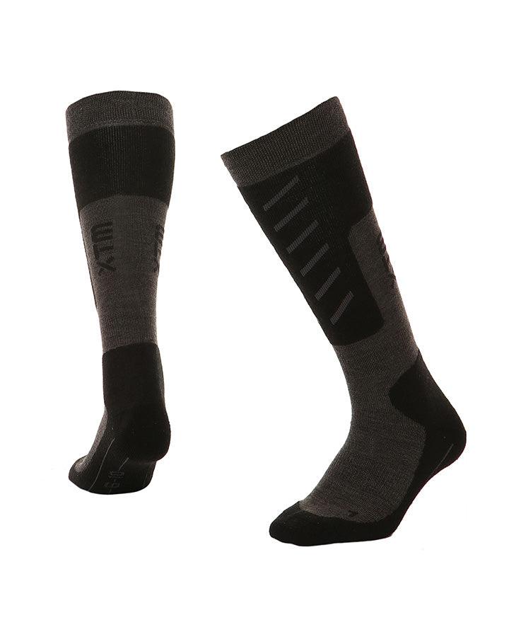 Half Pipe Tekniske Snowboardsokker Merinould Charcoal Xtm Performance