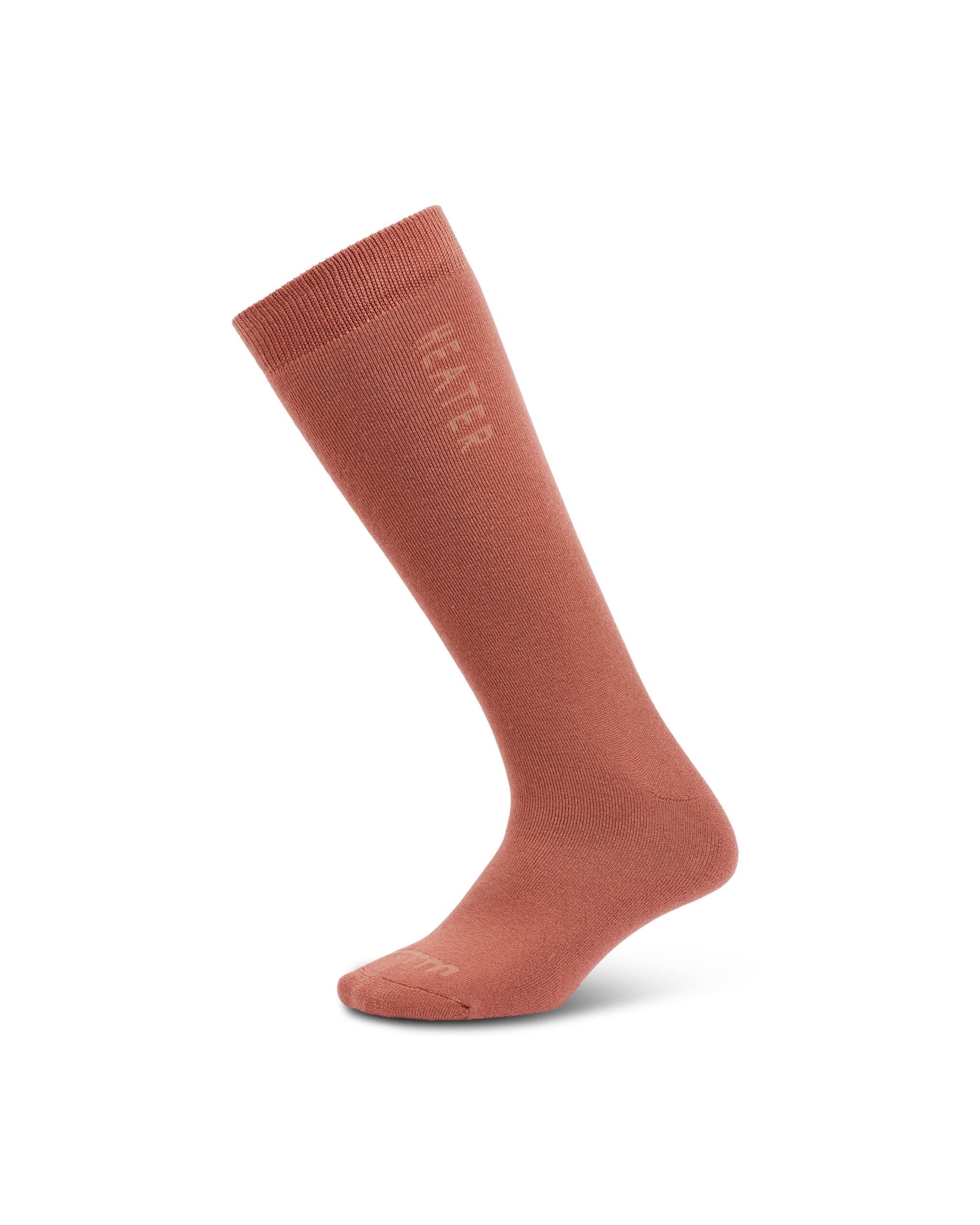 Heater Skisokker 100 Merinould Varme Dusty Pink Xtm Performance