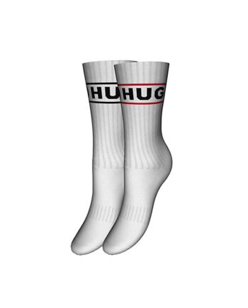 Hugo 2pak Bomuldsstrømper Hvid Logo Til Kvinder Outlet