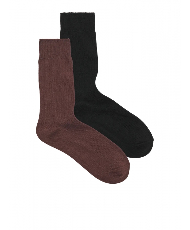 Jack Jones 2pak Premium Sokker Sort Brun Til Herre