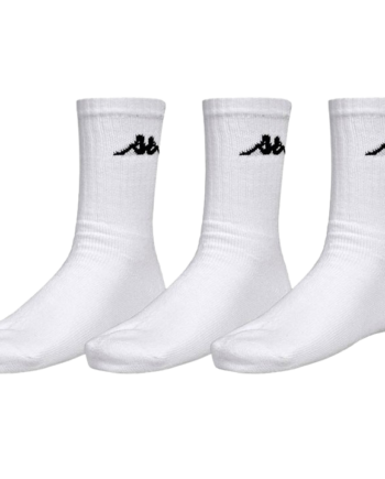 Kappa Unisex Strømper White