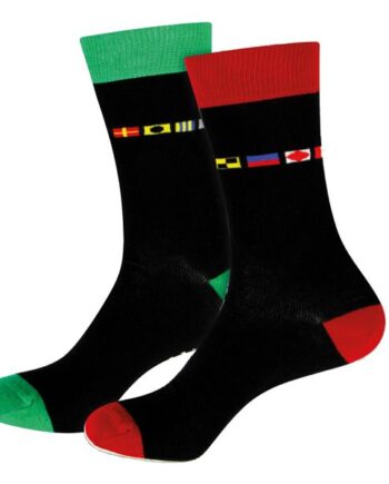 Kaptajn Med Signal Flag Strømper Rød Grøn 1354304