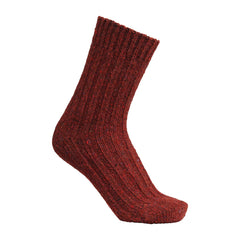 Laksen Firenze Wool Socks Bordeaux