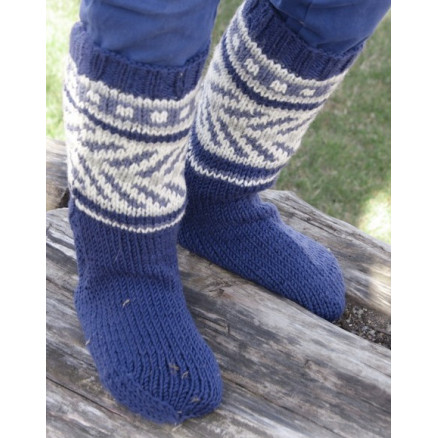 Little Adventure Socks Drops Design Sokker Strikkeopskrift Str
