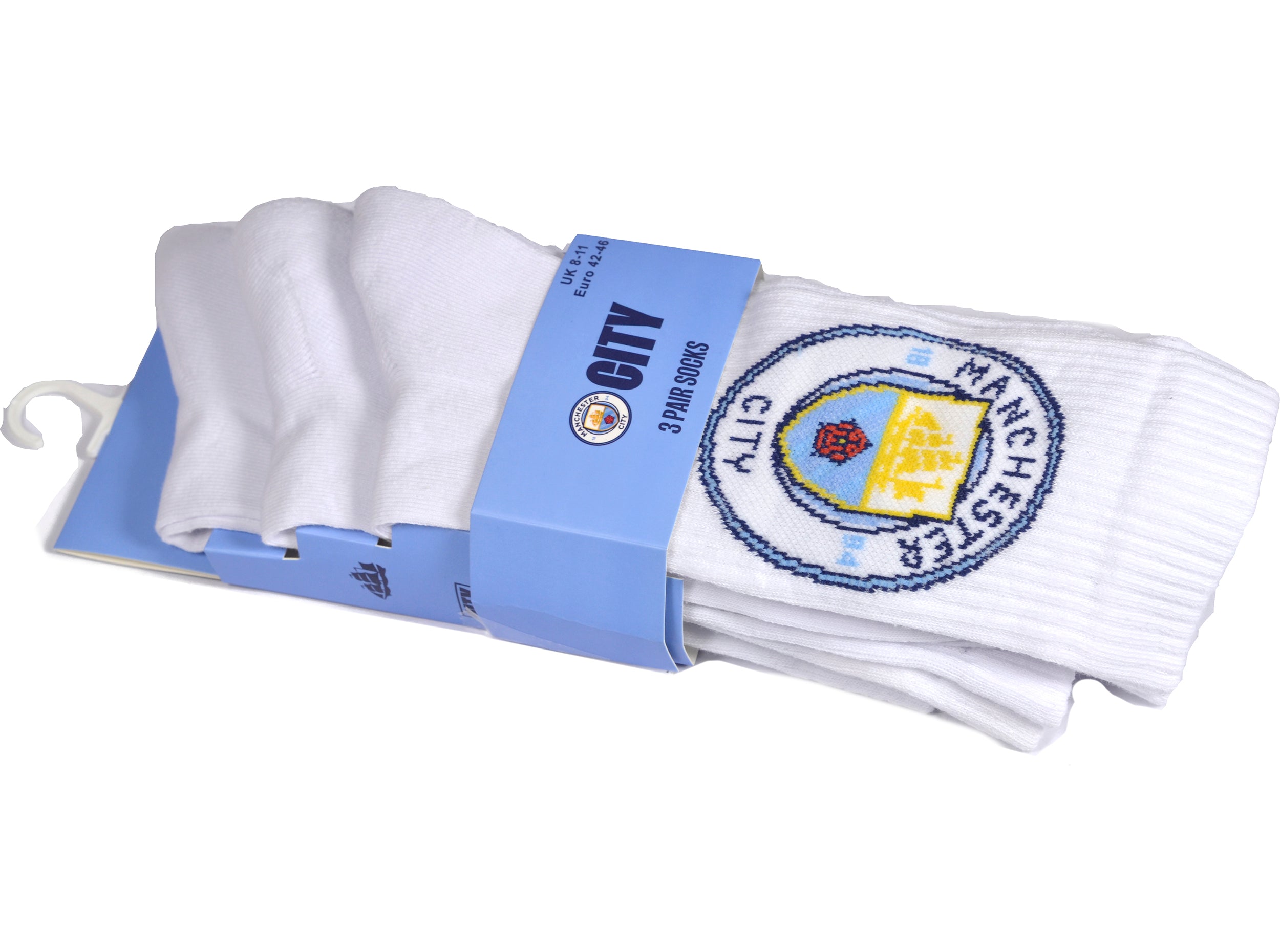 Manchester City Manchester City Sports Sokker Pak Hvid Blå 811 4246 Voksen