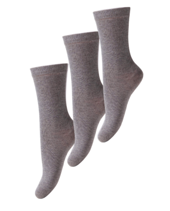 Melton Unisex Strømper Light Grey Mel