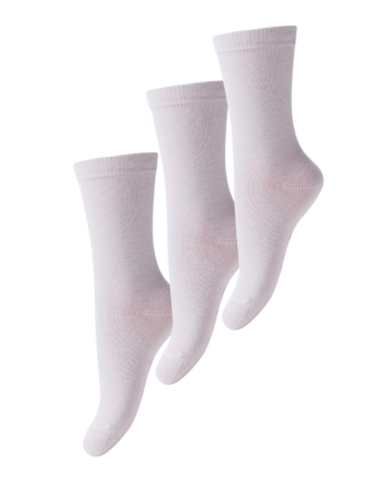 Melton Unisex Strømper White