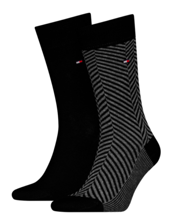 Men Sock Irregular Herringb