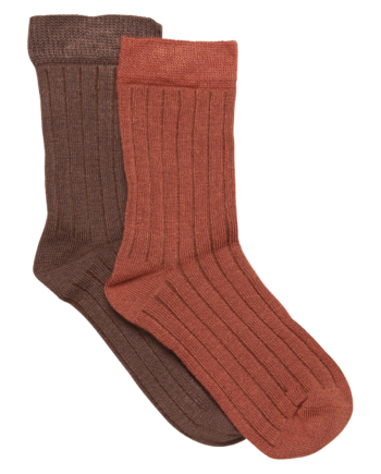 Minymo Børne Strømper Cocoa Brown