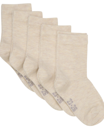 Minymo Børne Strømper Sand Melange