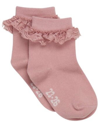 Minymo Pige Strømper Ash Rose